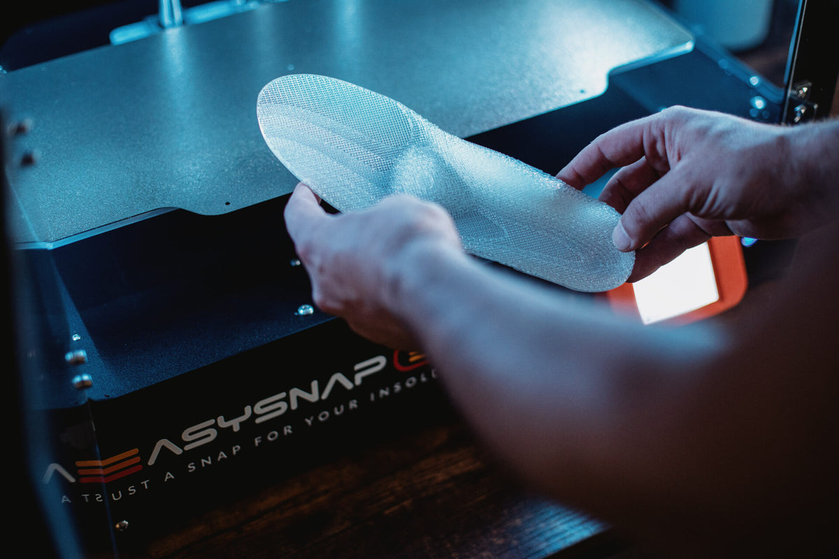EasySnap3D – 3D-skrivare för inläggssulor