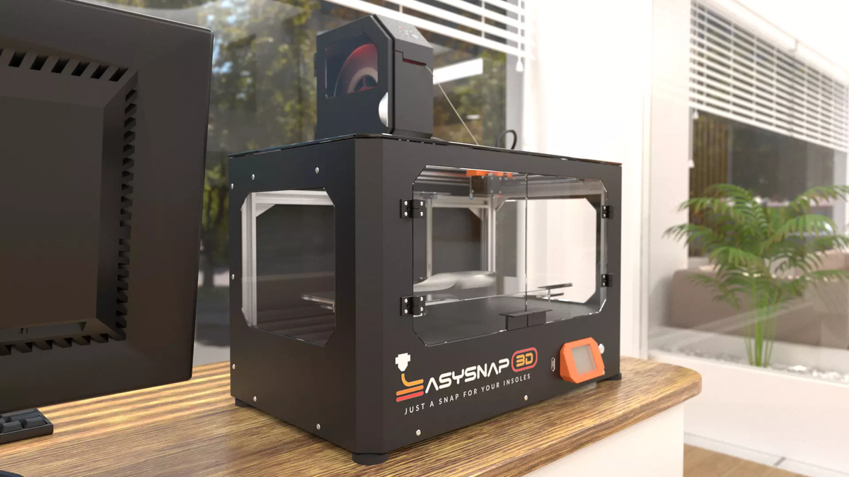 EasySnap3D – 3D-skrivare för inläggssulor