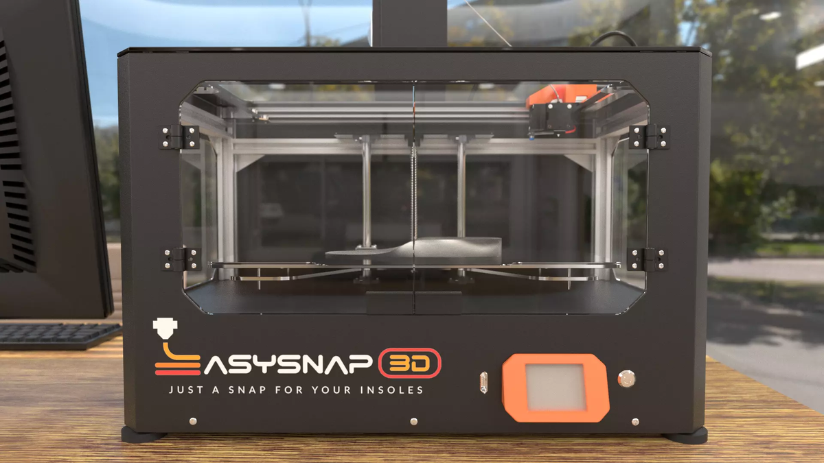 EasySnap3D – 3D-skrivare för inläggssulor