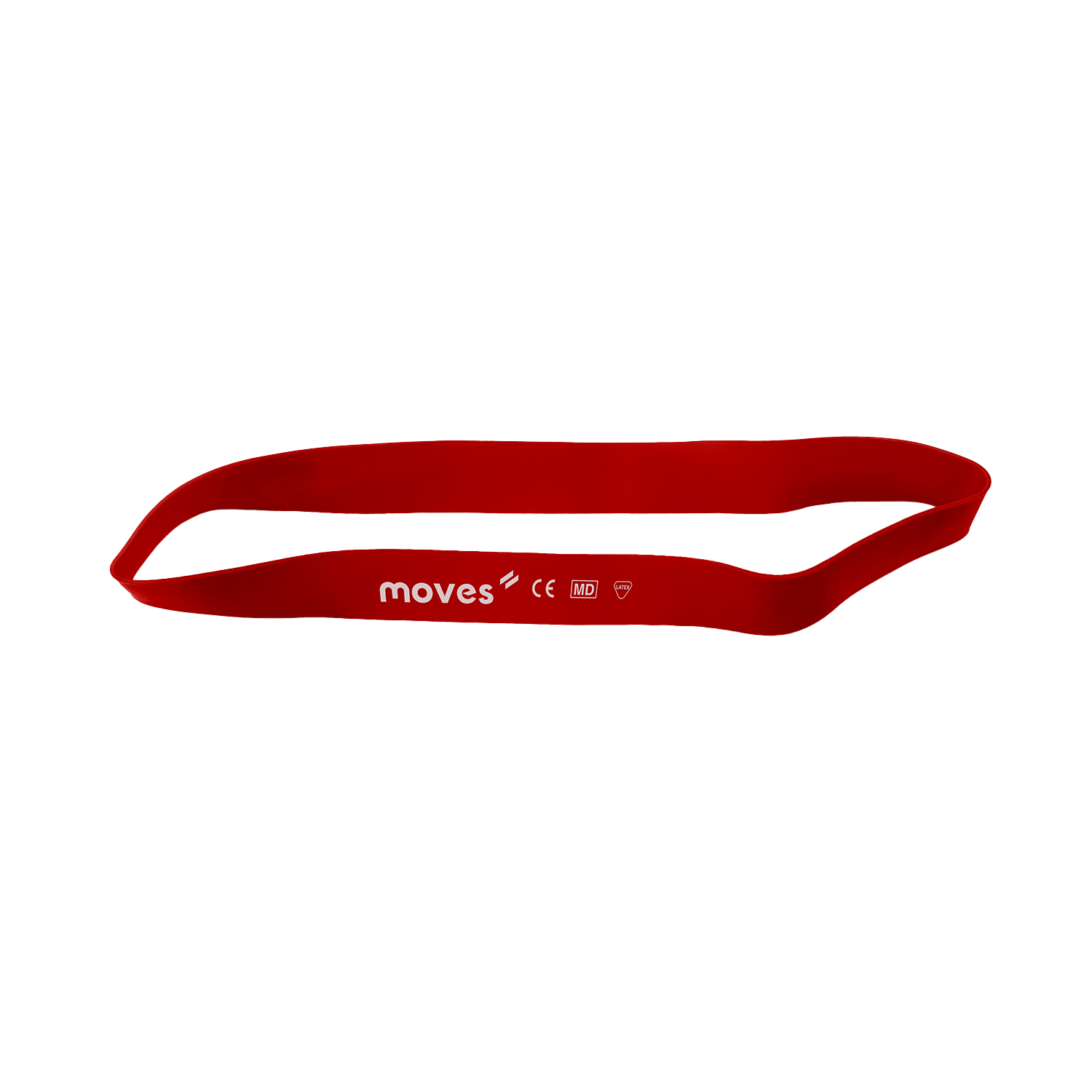 Moves Loop band 30 x 2,5 cm, röd (medium)