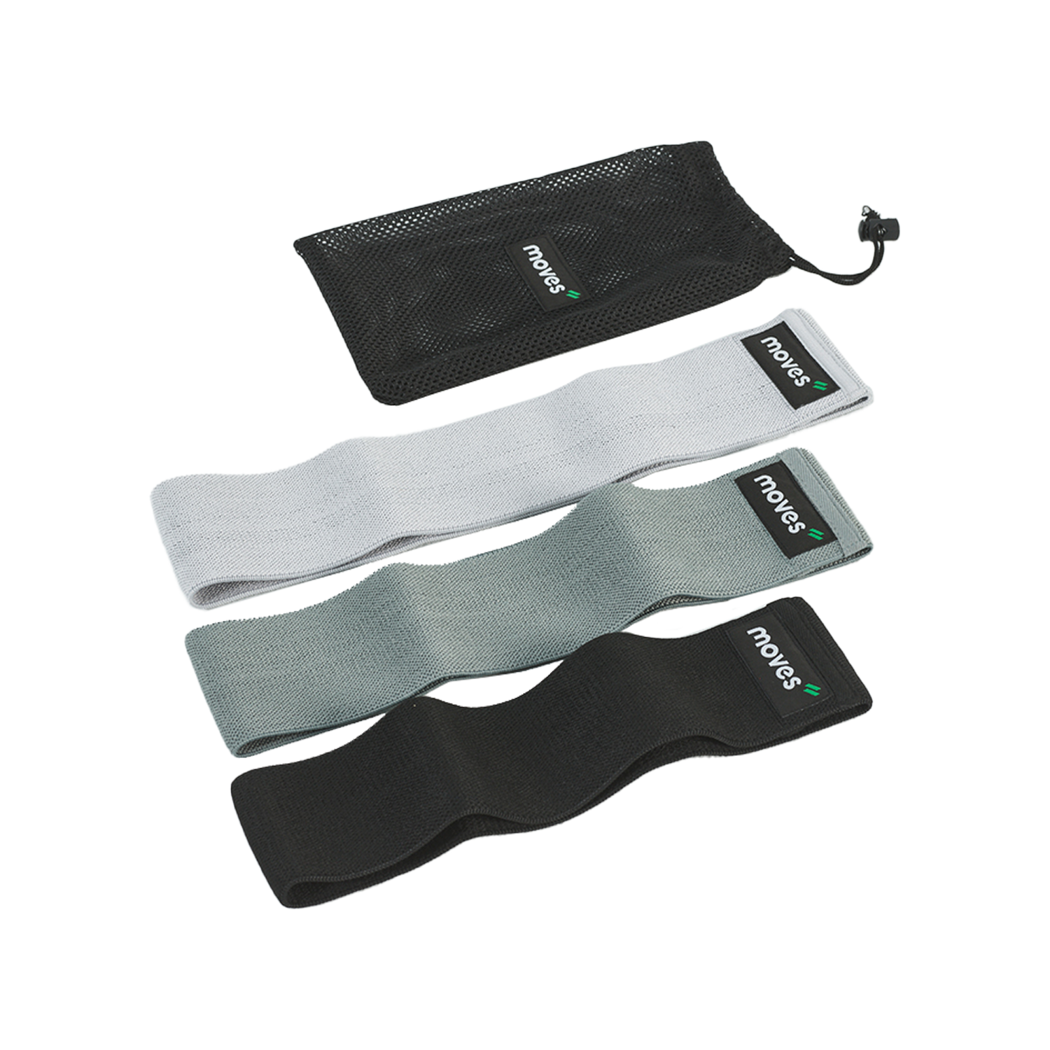 Moves Resistance Fabric Loops, set av 3